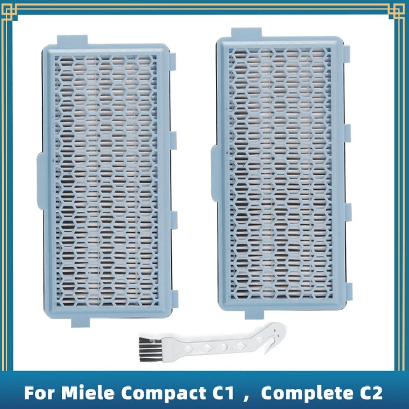 Filter For Miele Compact C1 And C2, Complete C2 And C3, S8340, S4000, S5000, S6000, S8000 Vacuum Cleaner Parts