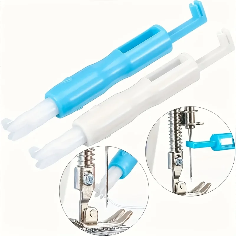1/3PCS Nähmaschine Nadel Inserter Einfädler Stich Einsetzen Werkzeug Automatische Einfädler Schnell Einfädler Nadel Wechsler Halten