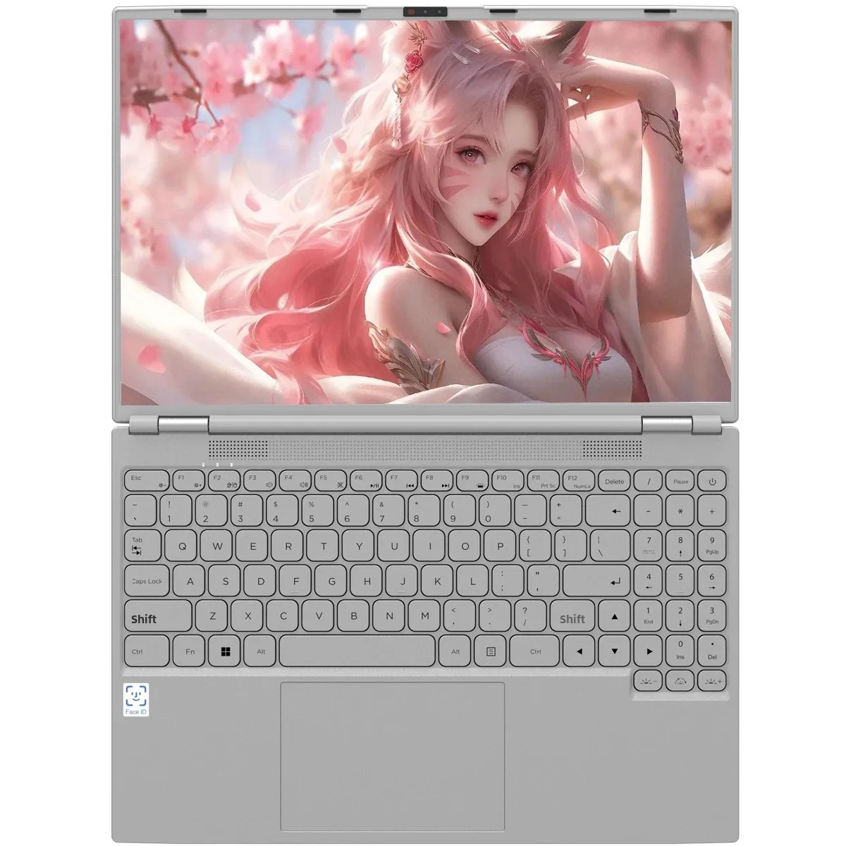 2025 Facial Recognition Intel Notebook N5095 16" Laptop 16GB 32GB RAM Max 2TB ROM Windows 11 Wifi 5 BT 4.2 RGB Keyboard Face ID