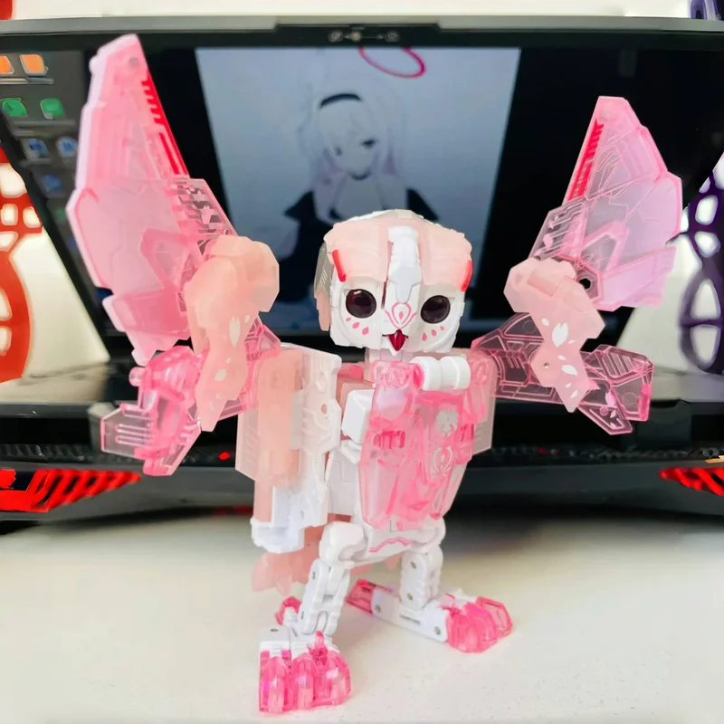 Original Beastbox Bb-41rh Rhapsody Owl Mecha Deformation Action Figure Model Toys  Collection Desktop Ornament Gift