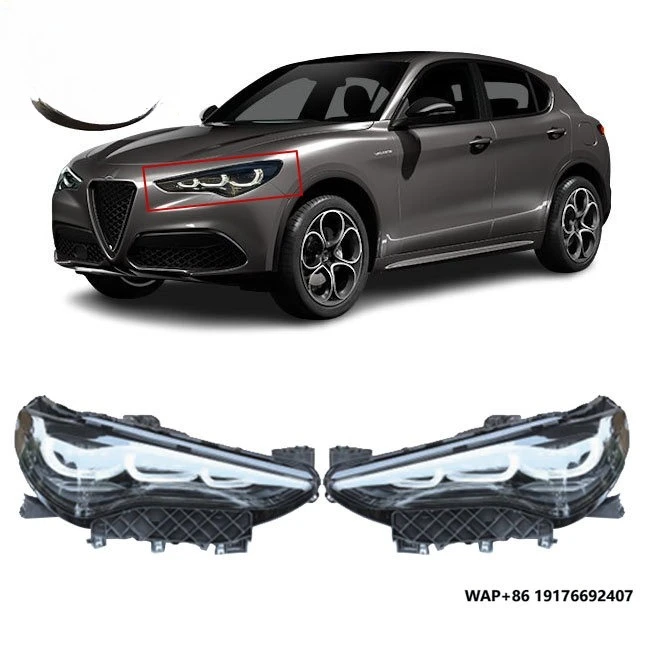 

CZJF Latest Exclusive Head Lamps for ’Alfa Romeo Giulia 2023 2024 2025 OEM 50567178 50567177 Headlights Front Lights