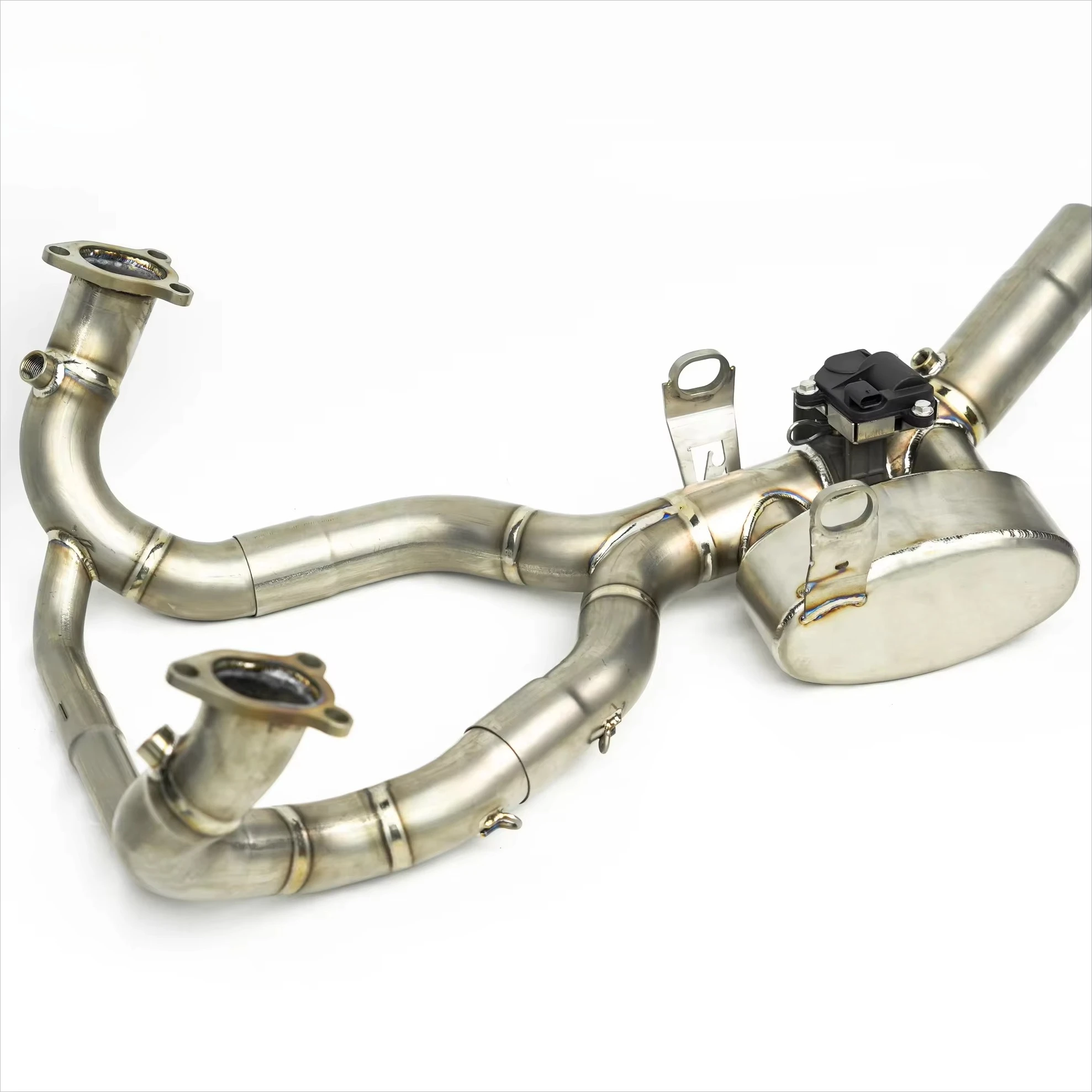 Modified Titanium Alloy Motorcycle Exhaust with Electronic Valve Muffler for  R1300GS R1300GS ADV 2024-Present