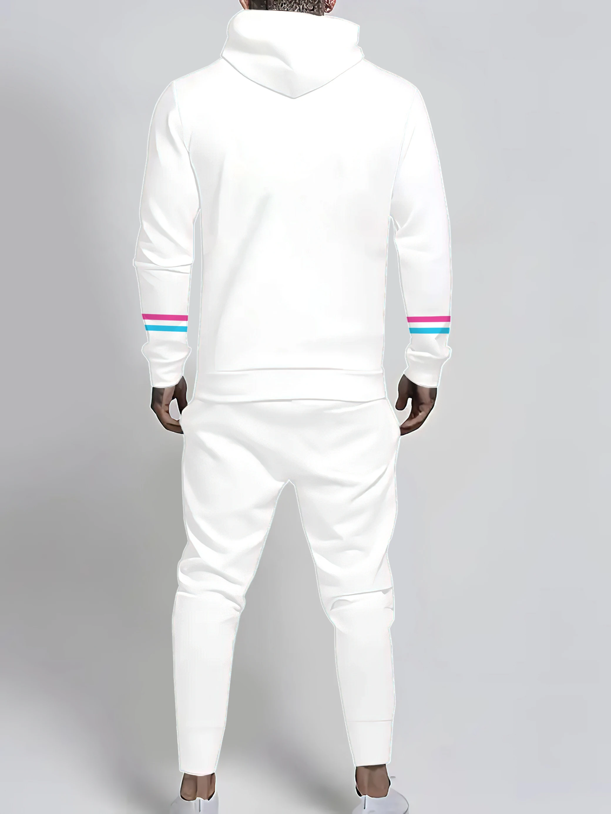 مجموعة هوديي الرجالية الجديدة لربيع وخريف 2025 عبارة عن مجموعة ملابس الشارع غير الرسمية والعصرية مع مطبوعات حروف