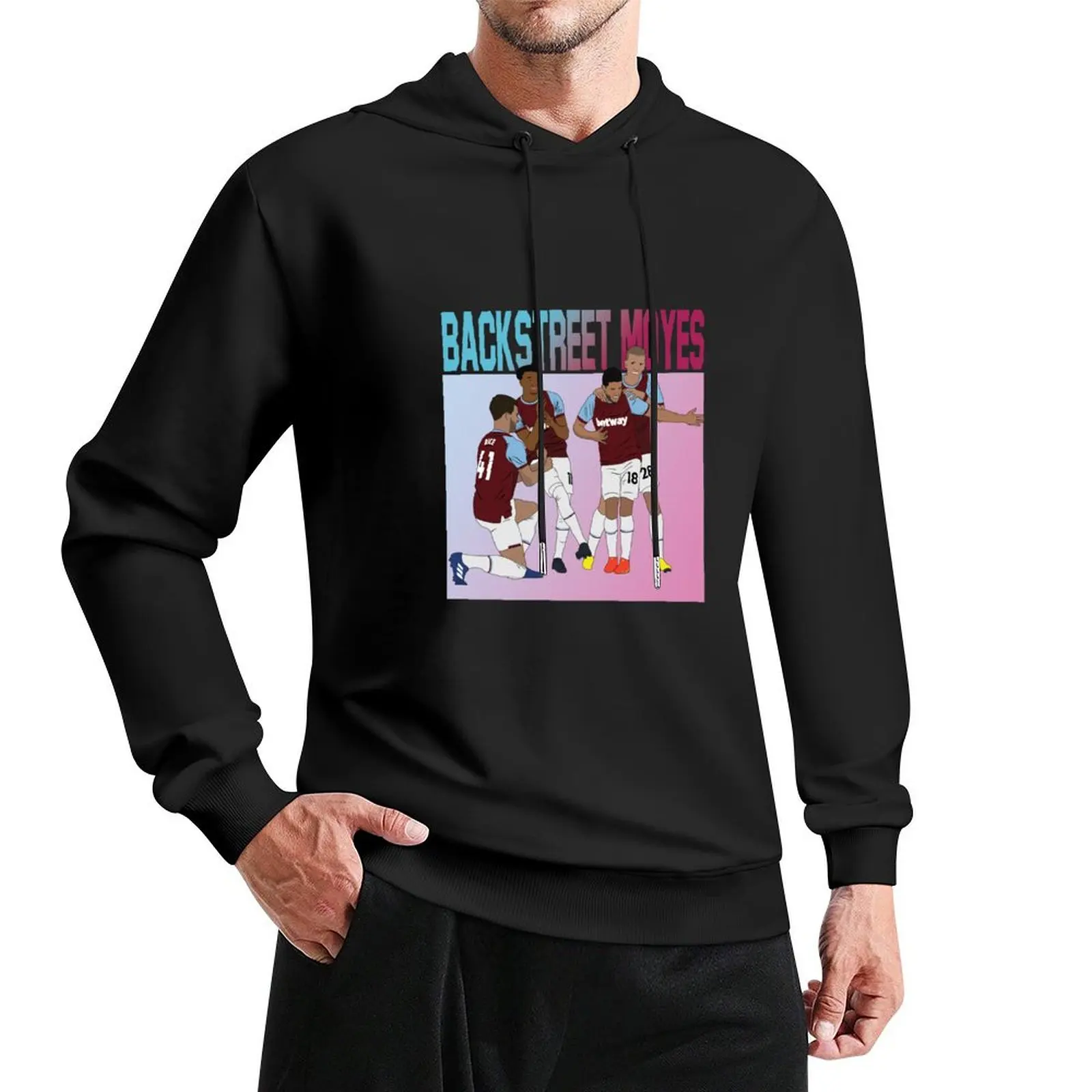 

Backstreet Moyes Jesse Lingard Declan Rice Pablo Fornals Tomas Soucek Band Goal Celebration Pullover Hoodie