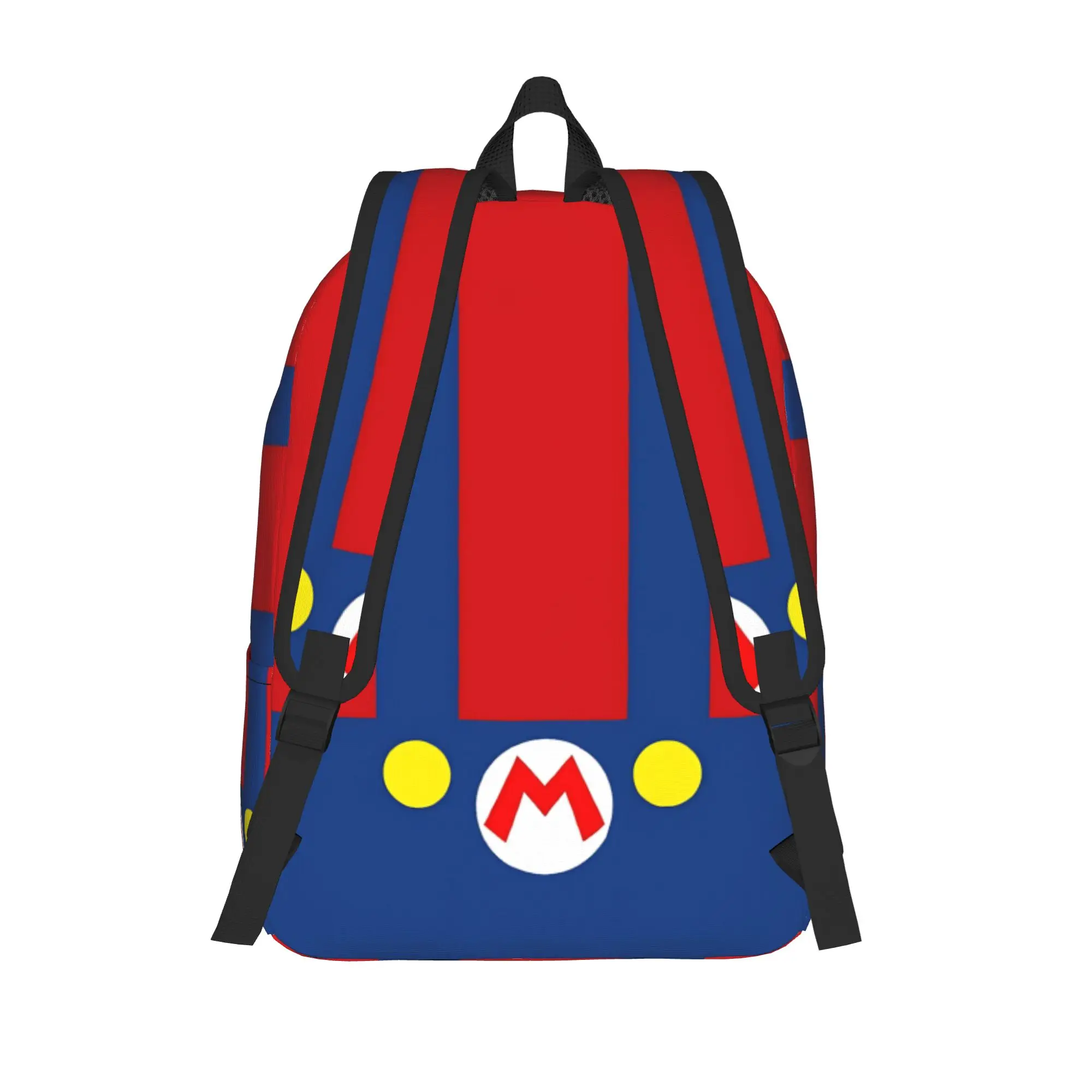 Fashion Cartoon Super Mario Backpack  Mochilas Light High School Sturdy Shoulder Rucksack