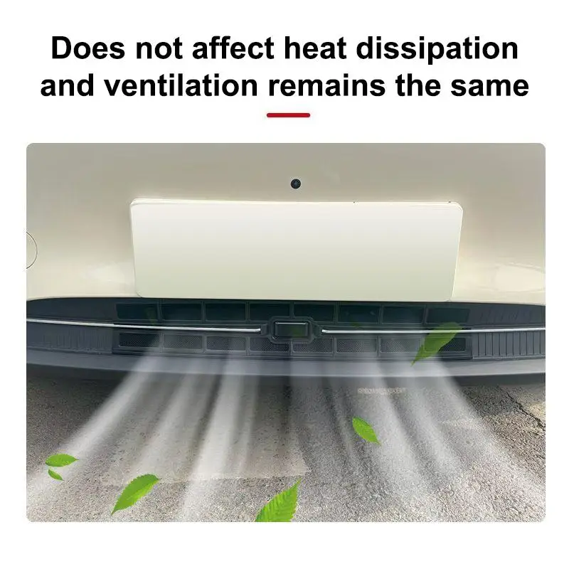 Car Front Grille Insect Proof Mesh Guard Universal Fit Anti Debris Free Air Ventilation Protects Radiator from Small Rocks and