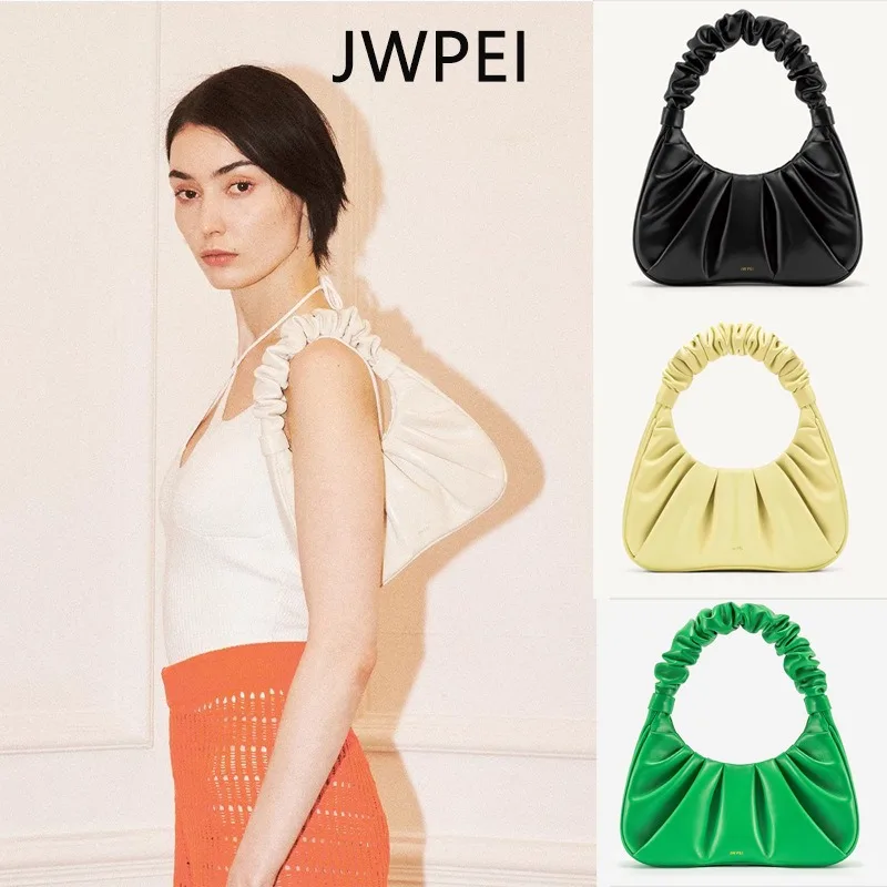 

JW PEI Cloud Bag, White, Underarm Bag, Women's, French Style, Niche, High-Quality, Commuter Handbag, Small Tote Bag