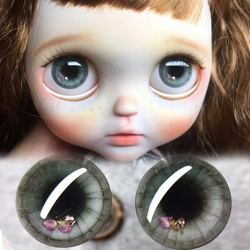 YESTARY BJD Blythe Doll Accessories Eyes For Toys Handmade Color Magnet Eye Piece Girl Toy Drop Glue Eye Piece For BJD Dolls Eye