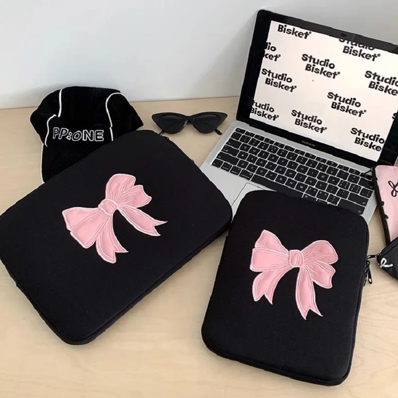 

Cute Laptop Sleeve For Macbook Air 13.3 13.6 pro14 15 16 Samsung Huawei 15.6 Ipad Air6 Pro11 10.5 Inch Shockproof Tablet Pouch