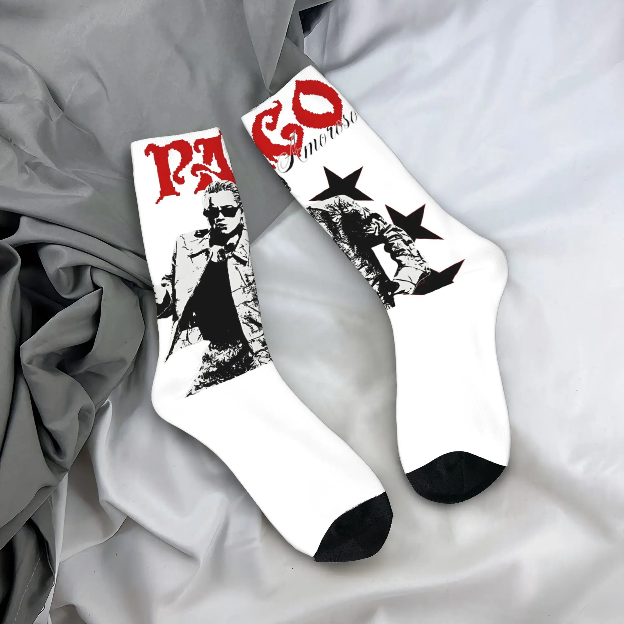 

CA7RIEL and Paco Amorosos Stockings Men Papota Tour Socks Soft Leisure Socks Winter Running Sports Anti Skid Design Socks Gift