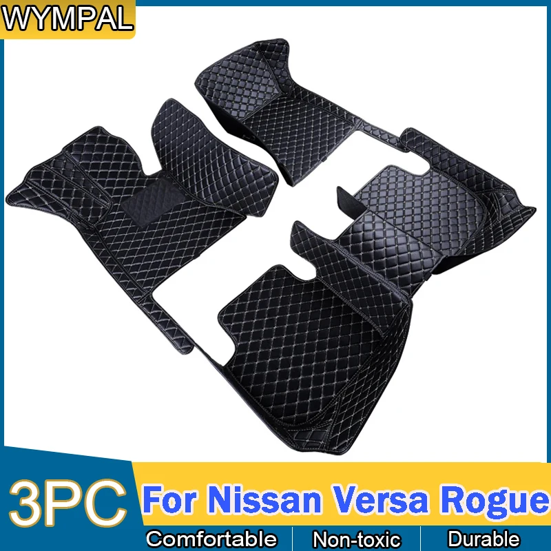 Custom Car Floor Mat For Nissan Versa Rogue 2004 2010 2011 2014 2015 2017 2020 2021 2023 Man Gifts Auto Interior Accessories