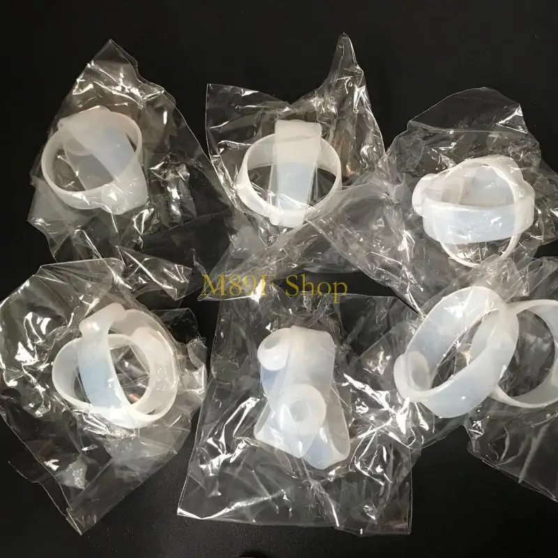 M89F 자기 발가락 고리 2X 연소 지방 유지 피트니스 발가락 반지 실리콘 발가락 링 선물