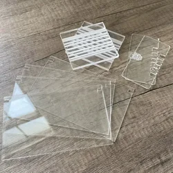 7cm Clear Acrylic Dividers Board Soap Loaf Mold Handmade Soap Divider Clapboard for DIY Soap Making Shaping Tools