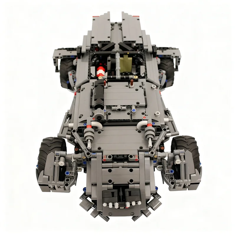 1699pcs MOC 테크니컬 배트카 대체 모델 빌딩 블록 아키텍처 크리스마스 선물 DIY 아이디어 교육용 장난감 창의력 개발