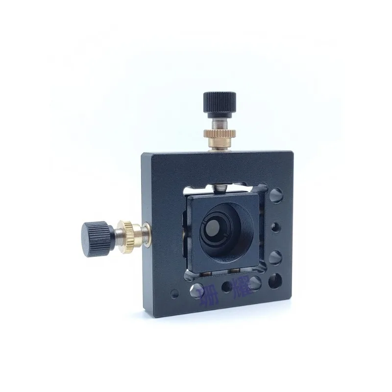 Small hole adjustment frame XY two-dimensional, pinhole seat, optical microhole, filter two-dimensional fine-tuning SYPH-XY