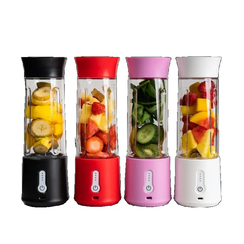 High quality Mini USB Portable Blender plastic Juicer cup wholesale for fruit baby food travel blender juicer cup