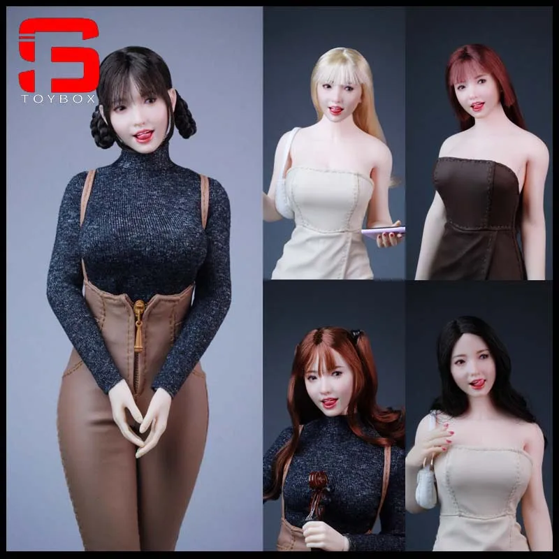 

【2025 Q3】Z6TOYS ZC017 1/6 Asian Girl Xiaoai Movable Eyes Head Sculpt With Replaceable Tongue Fit 12'' Soldier Action Figure Body