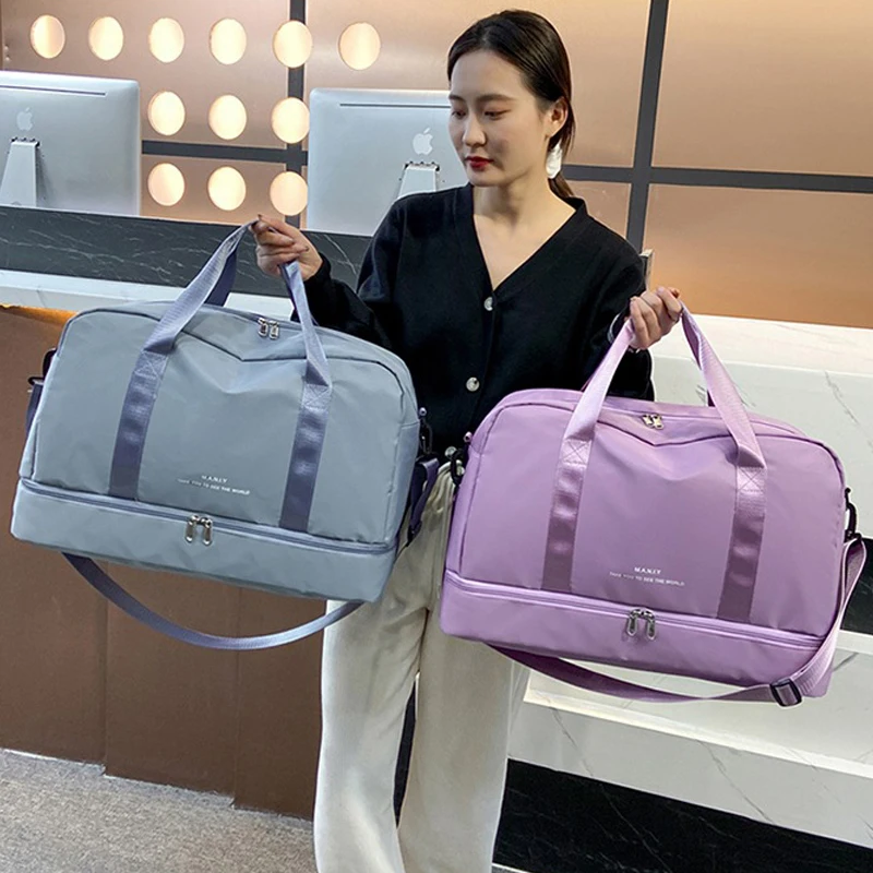 Portable Short Distance Travel Bag Large Capacity Waterproof Luggage Bag Business Trip Travel Bags for Womanboarding Bag