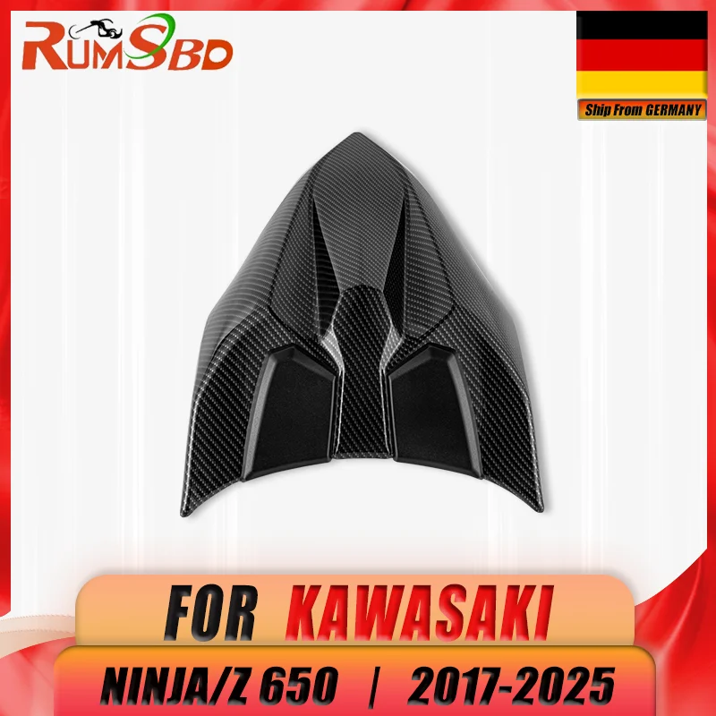 Motorrad-Soziussitzbezug hinten, harte Solo-Sitzverkleidung, Buckelverkleidung für Kawasaki Ninja 650 Z650 2017–2025, 2024 202