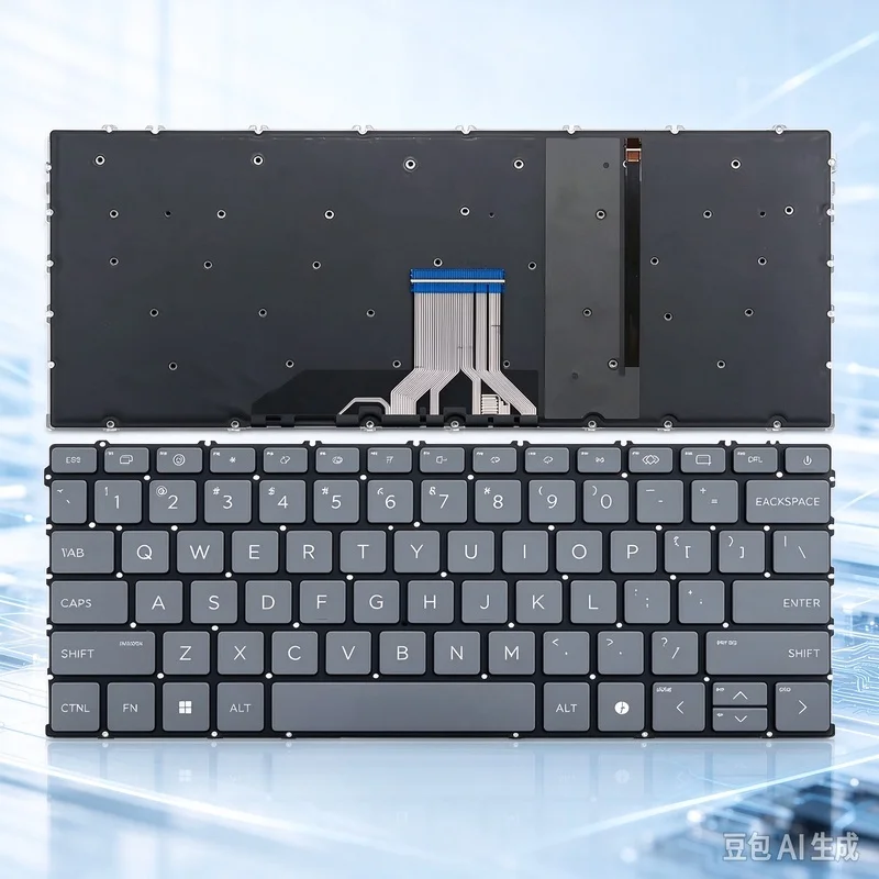 Replacement US Backlit Keyboard For Omnibook 5 Flip 14 inch 2-in-1 Laptop 14-fp