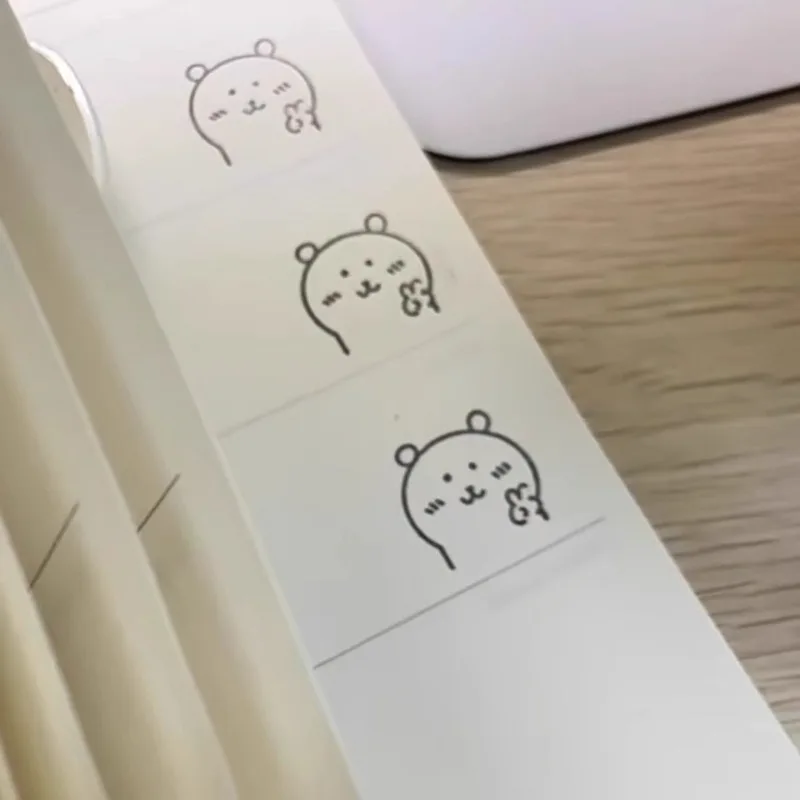 Kawaii Chiikawa Joke bear Cream Seal Stickers Mini Creative For Handbook Schedule Notebook Planner Scrapbooking Stationery 2026