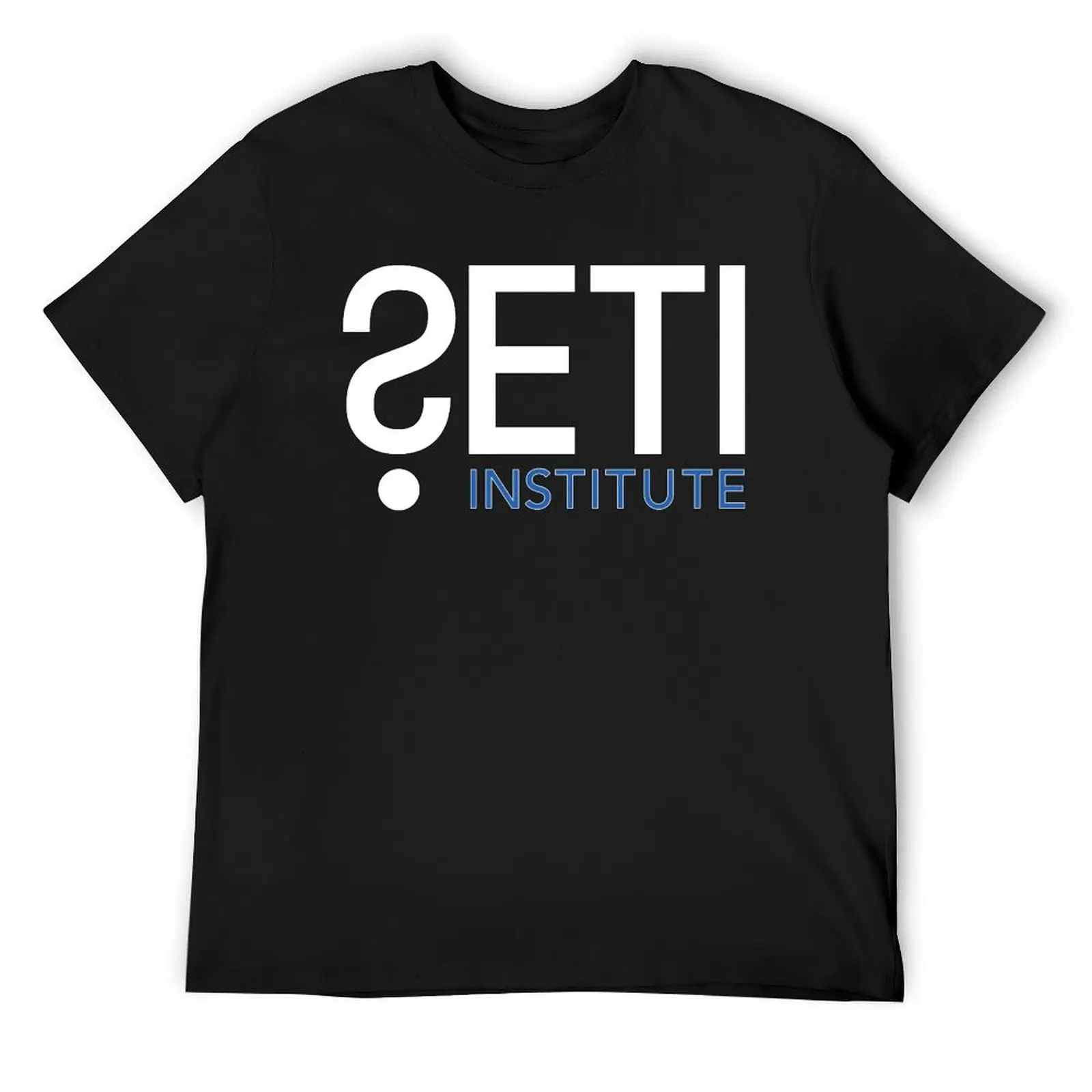 

SETI INSTITUTE T-Shirt funny shirt cotton man clothes plus sizes plain white t shirts men