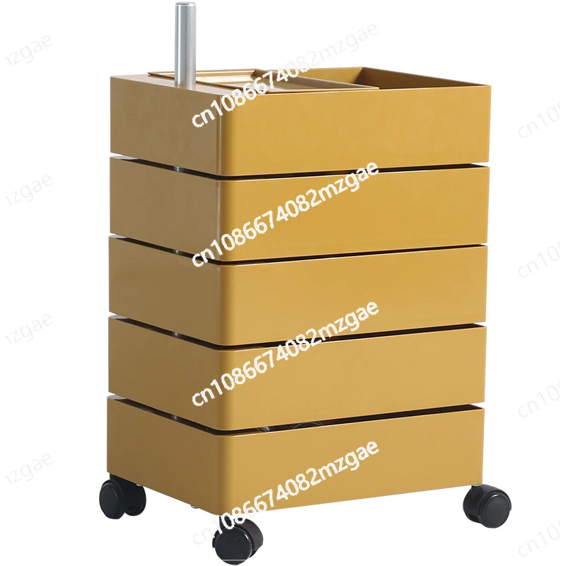 

360 Degree Rotary Bed Storage , Storage Cabinet, Office Side , Multi-Layer Ins Storage , Mobile Side Table