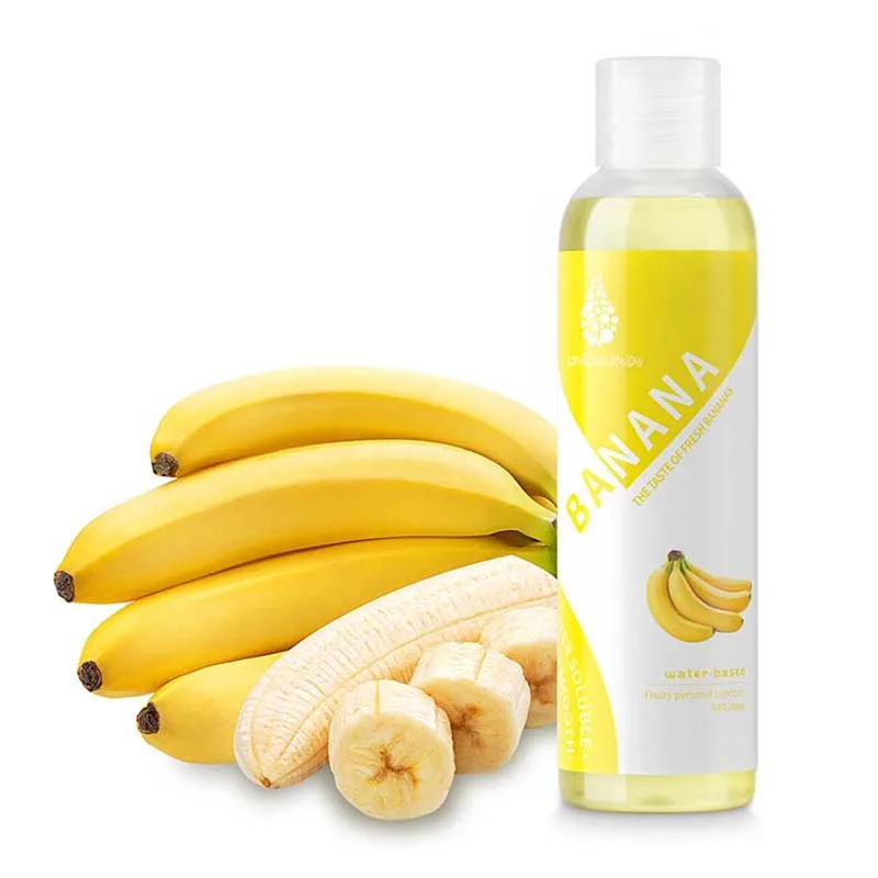 Lubricante a base de agua con sabor a frutas de 200 ml para sesiones sexuales, para la sequedad, lubricante sexual para adultos, gel de amor para adultos.