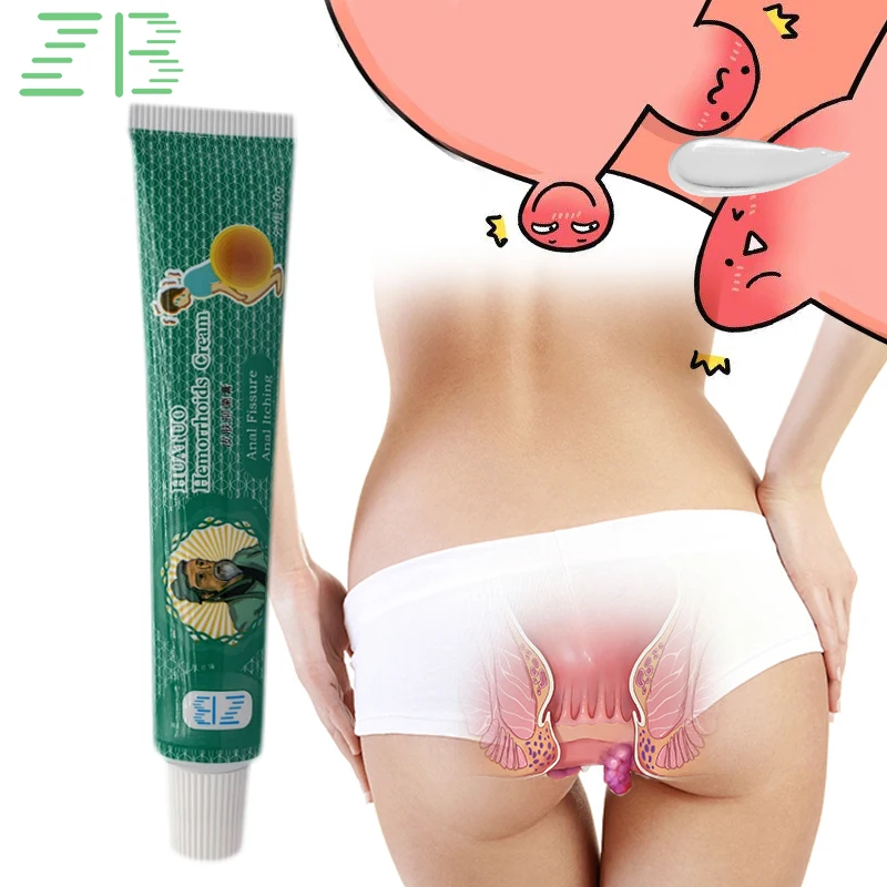 

ZB 20g Chinese Herbal Hemorrhoid Ointment Relieve Anal Pain Swell Bleed Treat Internal External Hemorrhoids Medical Plaster