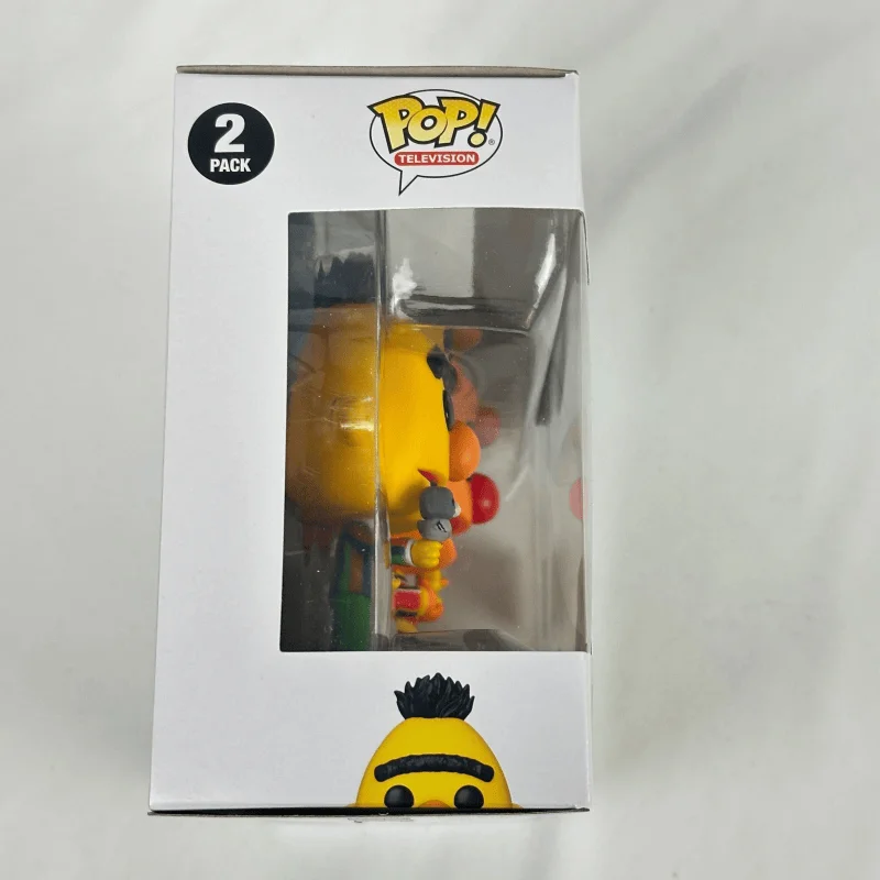 شارع سمسم بيرت وإرني 2 حزمة Funko Pop الفينيل عمل النموذج الأصلي تحصيل النحت الدمى ديكور Q VersionToys الهدايا