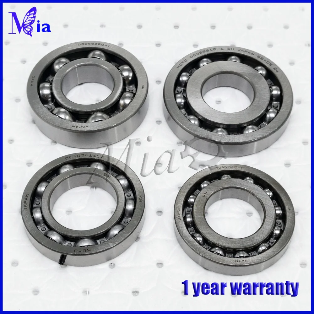 TR580, CVT Auto Transmission Bearing Set, DG407414LT DG368816-1 DG358220-1 DG357213-1, For Subaru Forester Impreza XV 11-16 1.6L