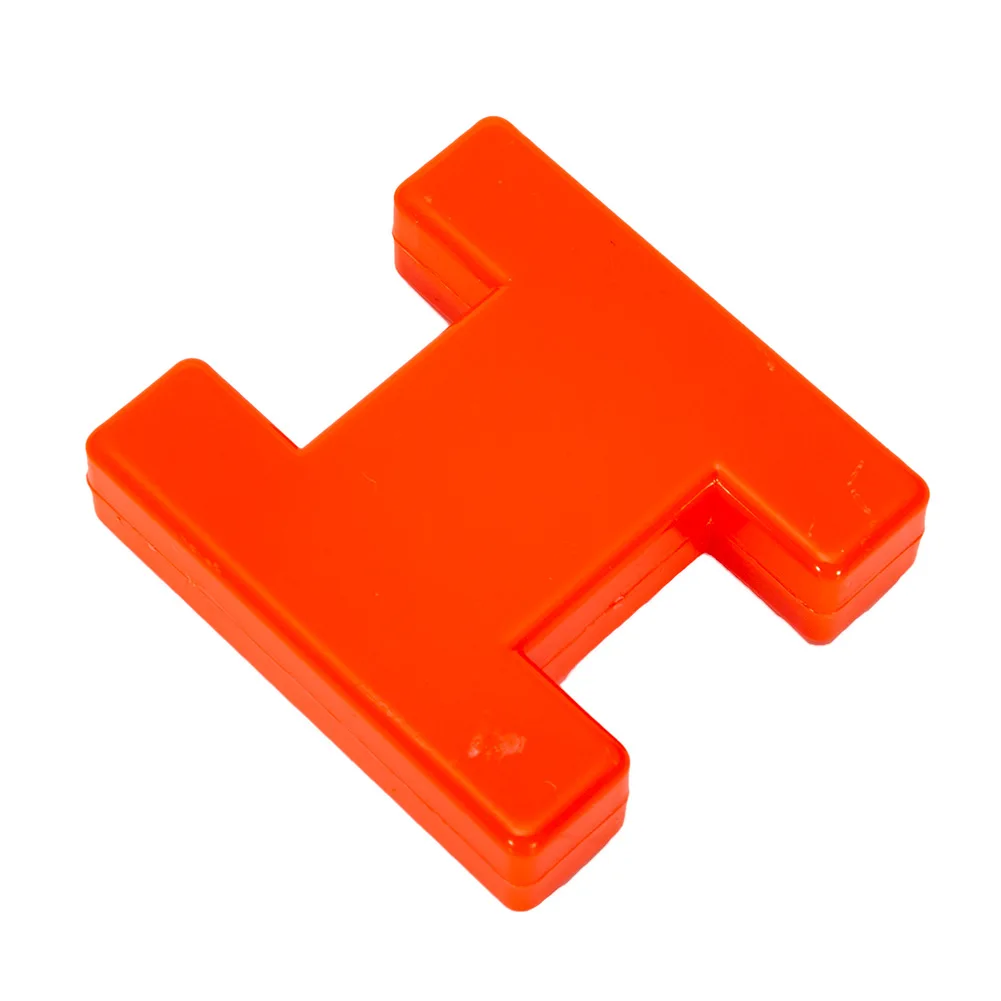 Mini marcador de bloqueo H para pesca de carpa, cebo preciso, enrollador de línea Hbuoy, aparejos HMarkers ABS naranja para cebo efectivo