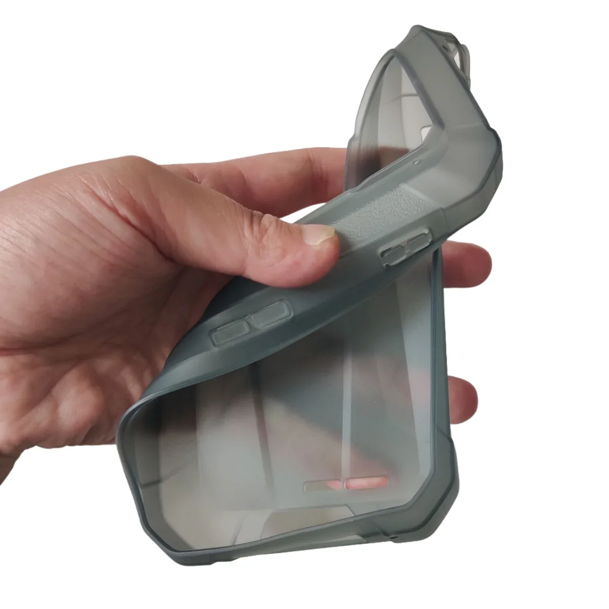 Coque de téléphone en silicone gris de luxe pour Unihertz Tank 4 pro, accessoires officiels originaux 8848, housse de protection durable