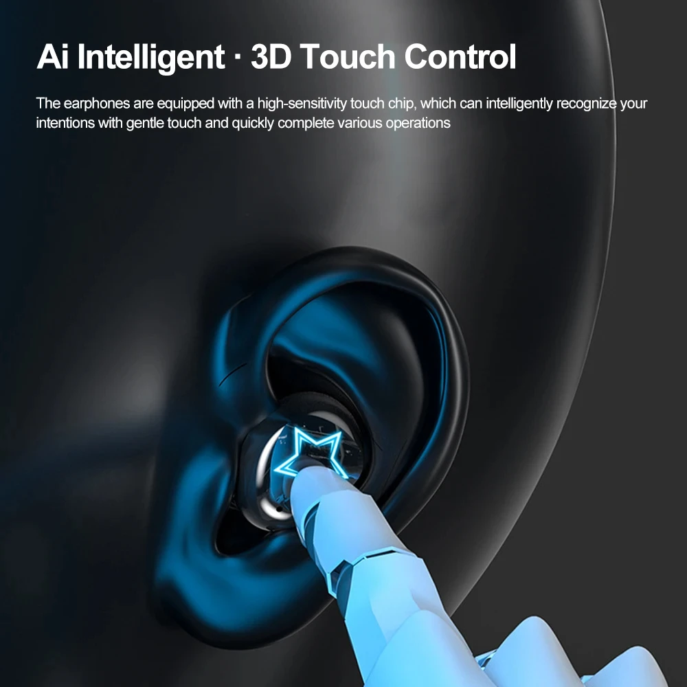 سماعات بلوتوث مقاومة للماء ، سماعات لاسلكية ، ستيريو HiFi ، سماعة أذن للحد من الضوضاء ، سماعات عرض LED ، شحن هاتفك