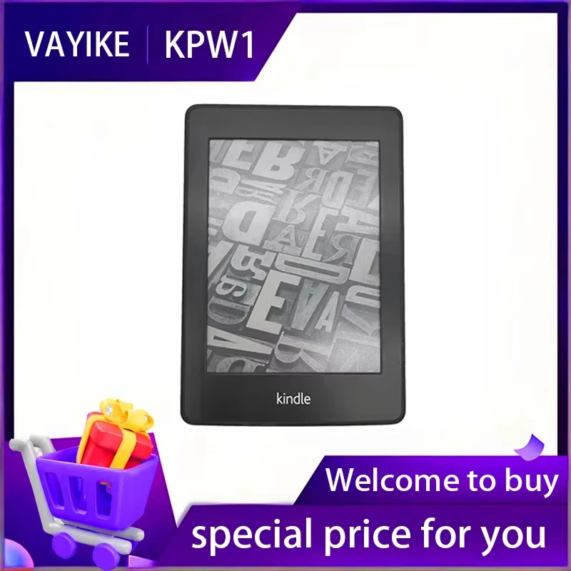 Original Kindle E-book Reader Kindle Paperwhite 1 Ereader 6