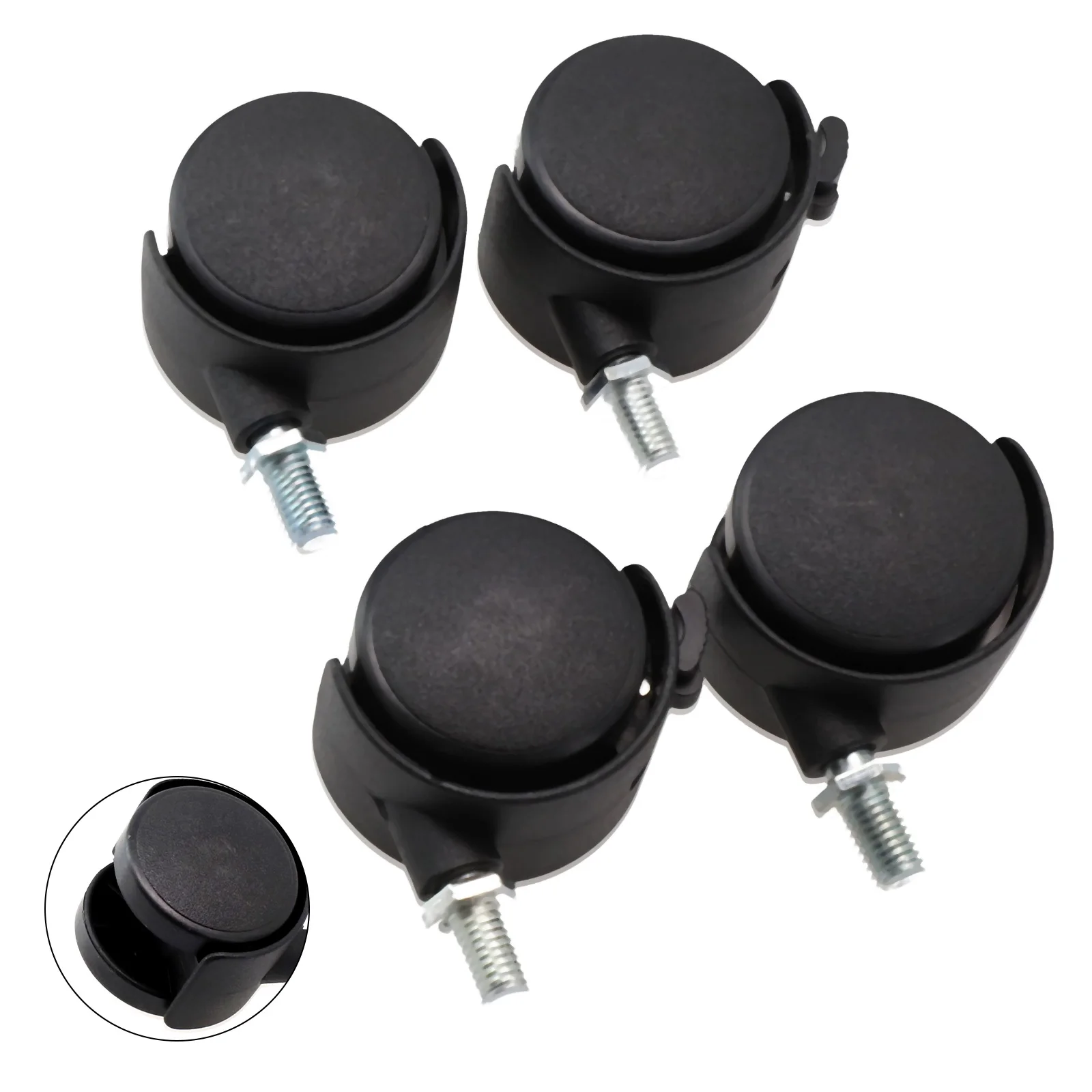 Feet Caster Furniture Wheel Restaurant Cart Support Accessories Chair For Coffee Table Hardware Plastic Useful