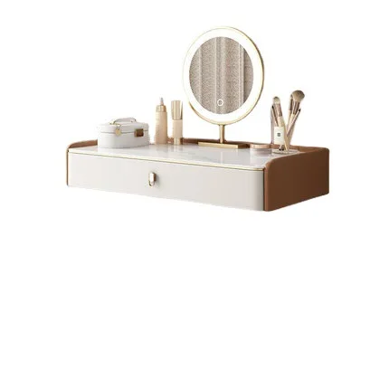 

Desk light luxury wall hanging bedroom cm premium small ins dresser makeup style