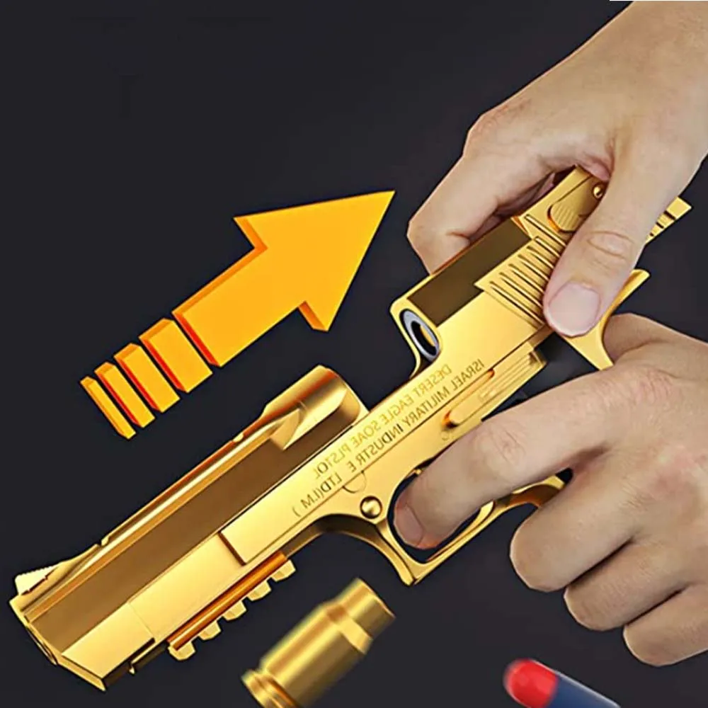 Soft Bullets Toy Guns For Kids Boys Shell Ejecting Pistol Blaster Gun Birthday Gifts Dropshipping Australia