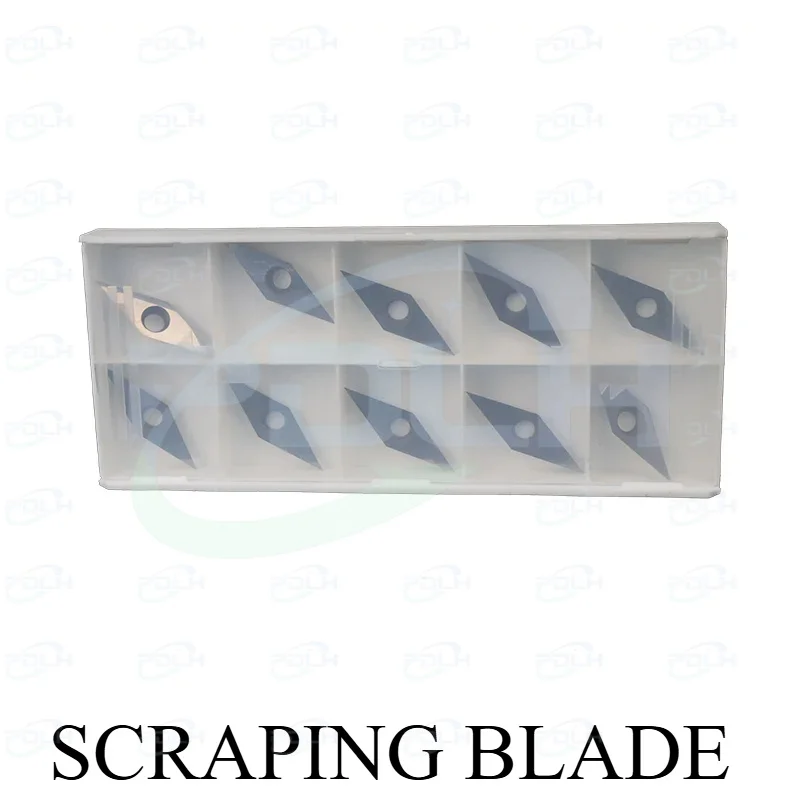 10PCS 28x4x2.5mm Diamond Carbide Replacement Cutter Inserts Knives With Radius Point For Edge Banding Machine