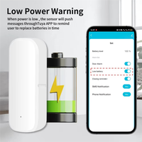ABCA-Tuya Home Security System, Open Close Detector, Door Window Sensor Wifi, Smart Life Remote Control