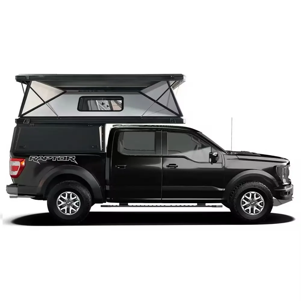 Outdoor Camping Waterproof Rooftop Hard Shell Aluminum Pick Up Truck Canopy Roof Top Tent Camper Customize