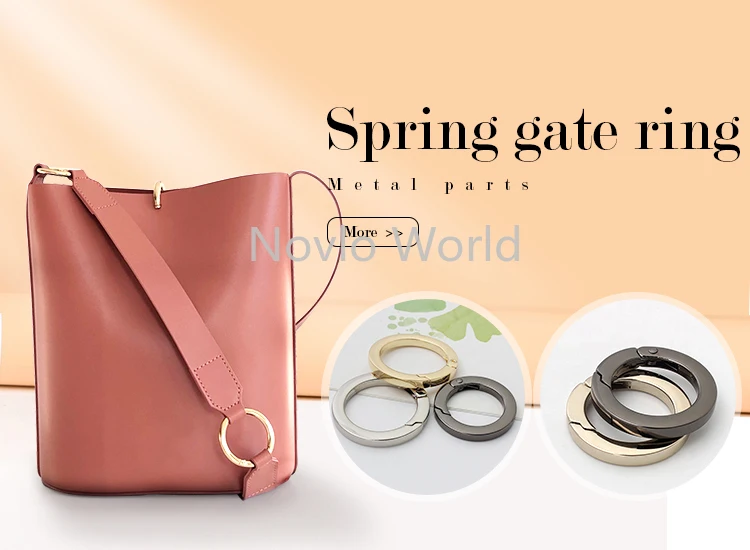 20-100 Stuks 19-25-32mm Regenboog Metalen Tas Snap Lente Open Driehoek Ring Swivel Gesp Voor Handtas Kleine Hanger Accessoires