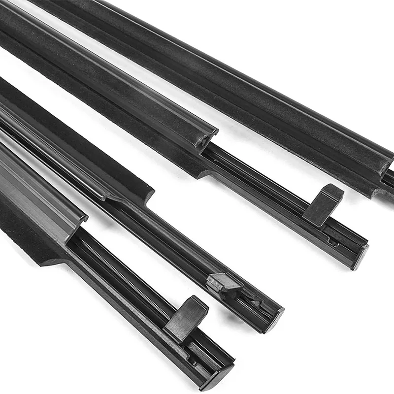 4Pcs/Set Car Window Seals Strips Fit For Toyota SCION XB 2007-2015 75720-12820 Car Glass Waterproof Black Rubber Sealing Strips