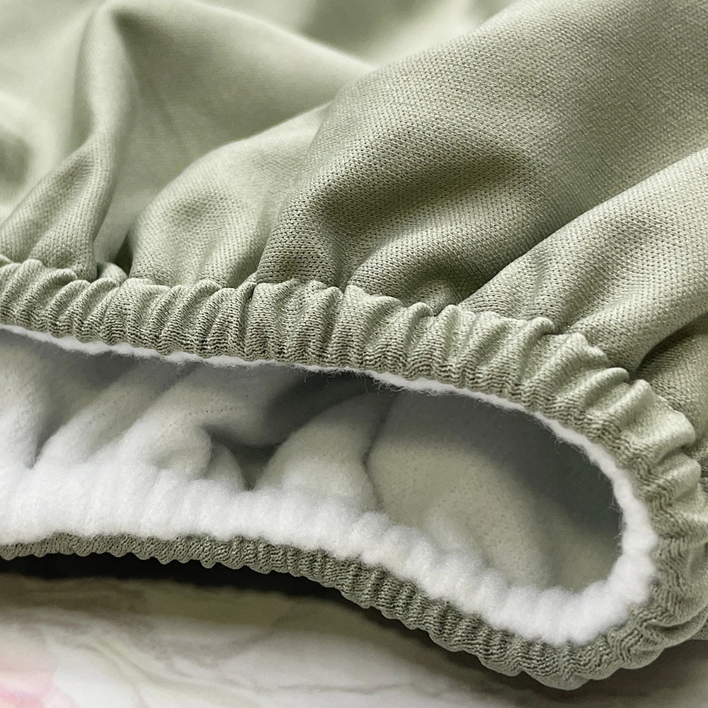 حفاضات للبالغين مقاس كبير قابلة لإعادة الاستخدام، ملابس داخلية ناعمة لسلس البول لكبار السن، حفاضات قماشية قابلة للغسل للرجال والنساء بدون إدخال