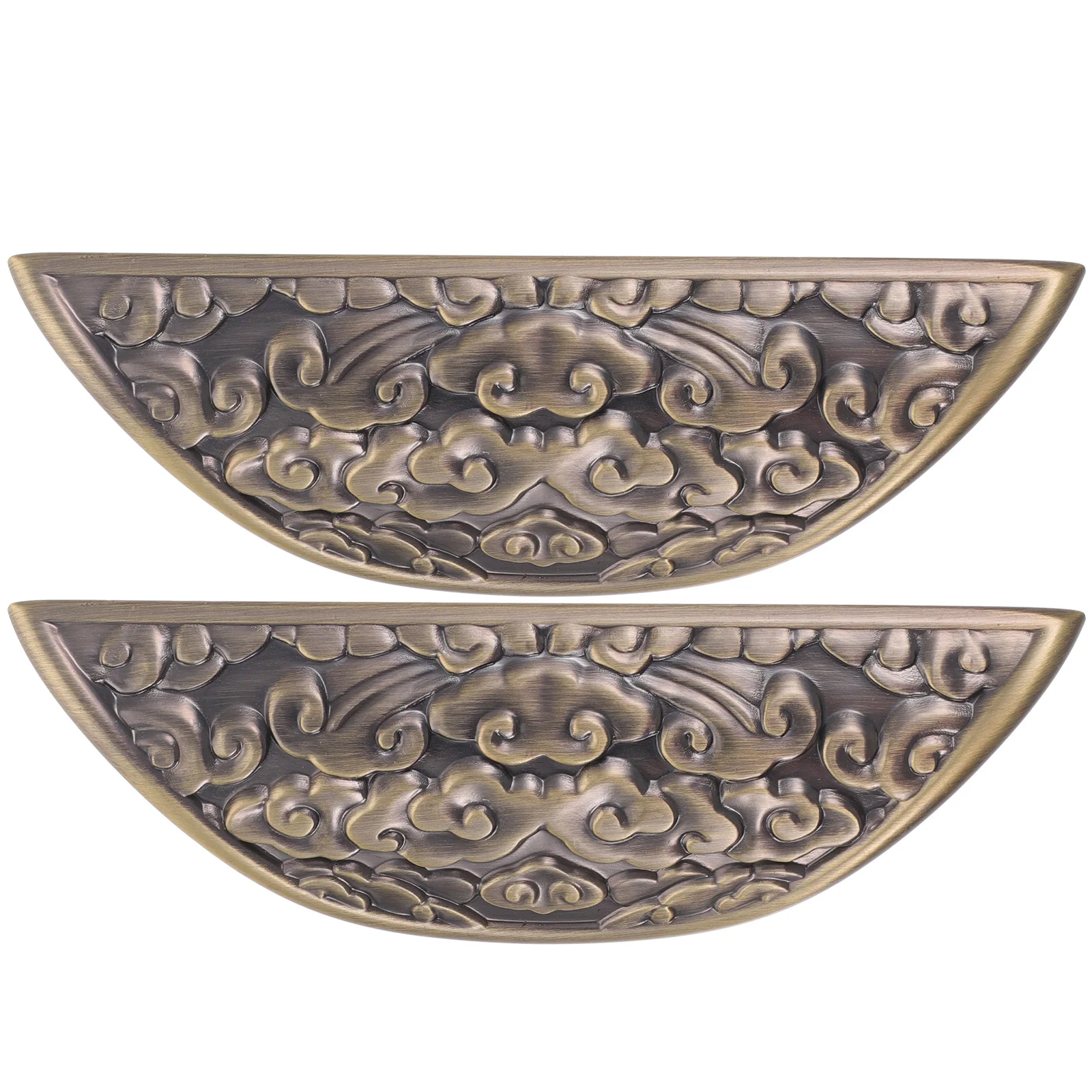 

2pcs Cabinet Pulls Vintage Drawer Handles Kitchen Wardrobe Cupboard Door Furniture Pulls Durable Corrosion Resistant