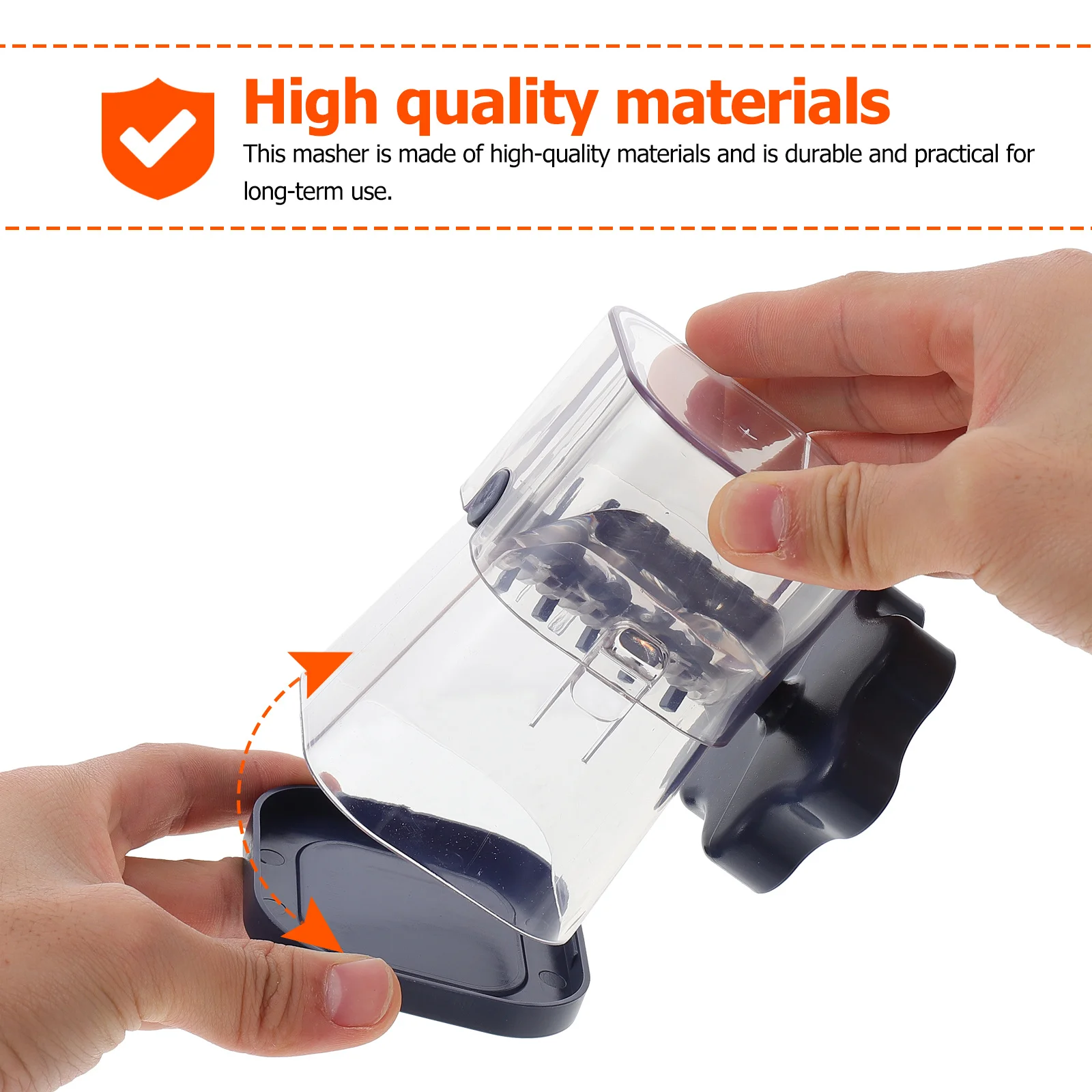 

Chocolate Manual Masher Plastic Food Chopper Kitchen Nut Crusher Walnut Kernel Shredder Fast Practical Detachable