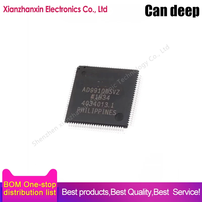 

1pcs/lot AD9910BSVZ AD9910BSV AD9910 TQFP100 Data acquisition chip IC in stock