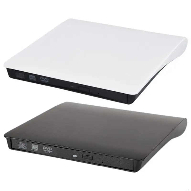 462E External DVD Drive Optical DVD Drive for Burner Writer Reader Portable DVD Drive