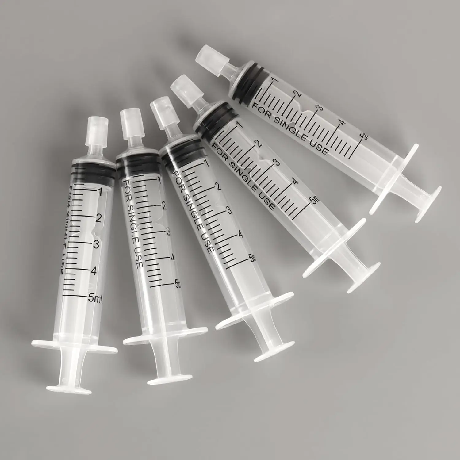 20/50/80 Stück 5ml Spritze aus Kunststoff, Parfüm-Dispenser-Werkzeug, Nachfüllungen für Kosmetika zur quantitativen Verteilung in nachfüllbaren Flaschen – Detail 3