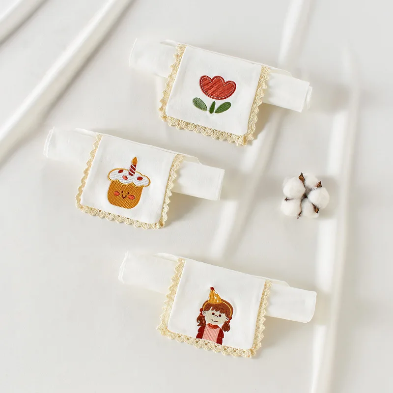 

Children's Cotton Baby Sweat Towel Boys and Girls Pad Back Towel Cotton Gauze Baby Sweat Towel